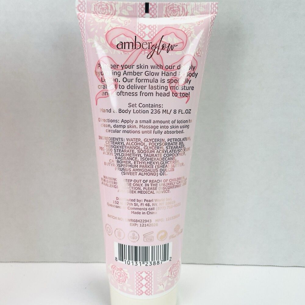 10 Piece Bundle Amber Glow Set Lotions Hand Wipes Deodorant Bath Bombs New - Picture 12 of 16